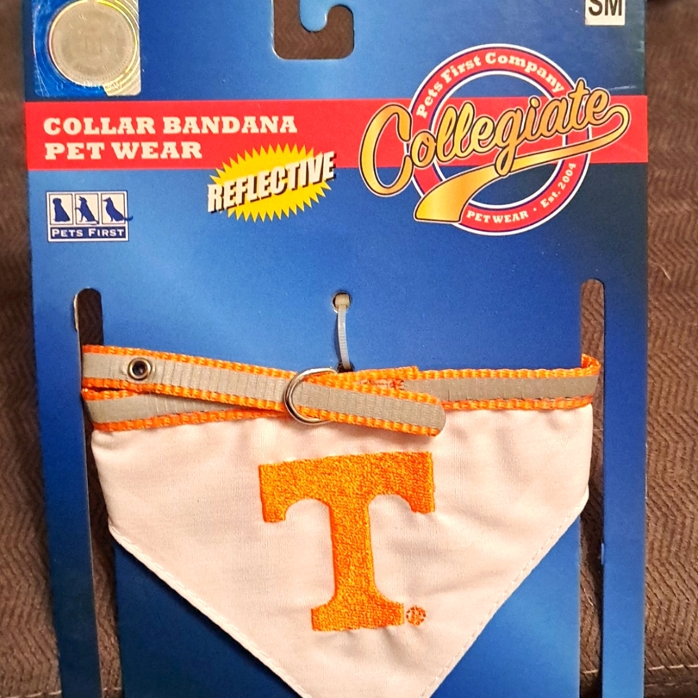 University of Tennessee Small Dog Collar (Adjustable)